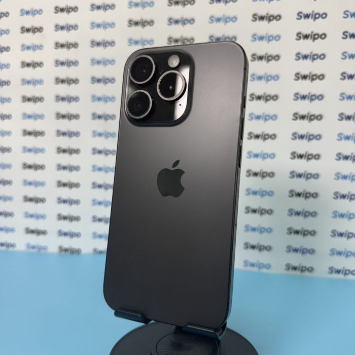 iPhone 15 PRO 128GB Titanio Negro Batería 100%